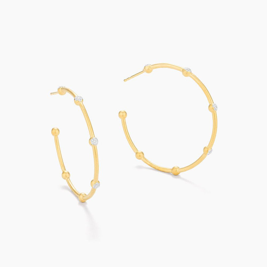 Evelyn Medium Hoop Earrings - Ella Stein 