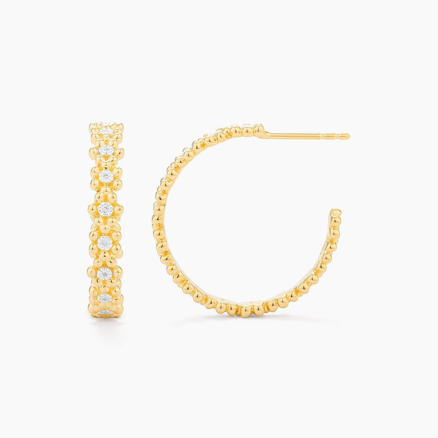 Field of Daisies Hoop Earrings - Ella Stein 