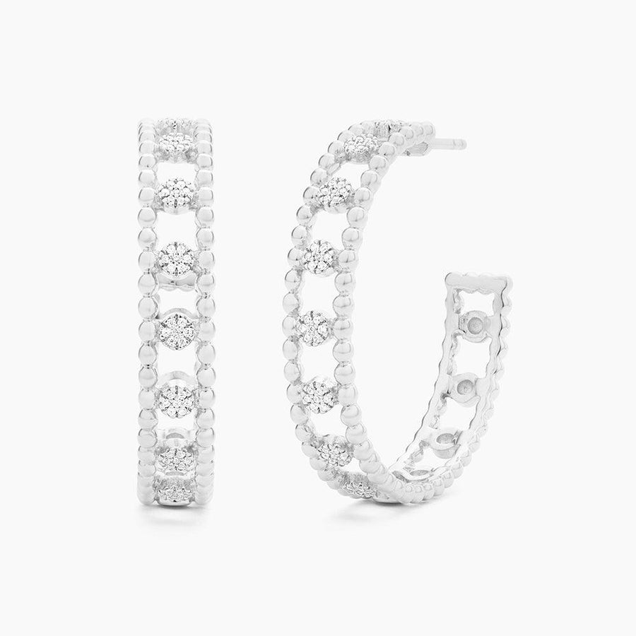 Middle Ground Hoop Earrings - Ella Stein 