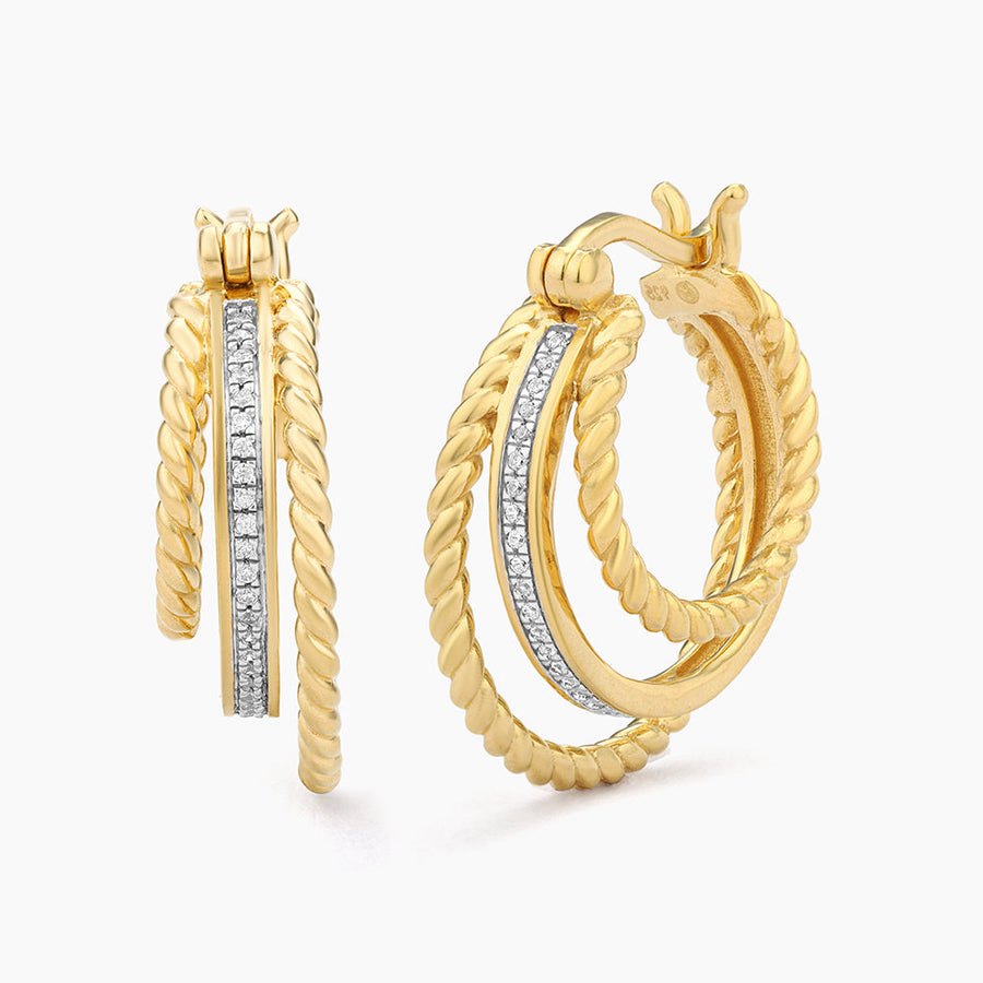 Unite Triple Hoop Earrings