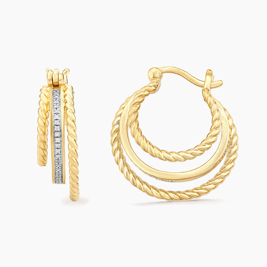 Unite Triple Hoop Earrings