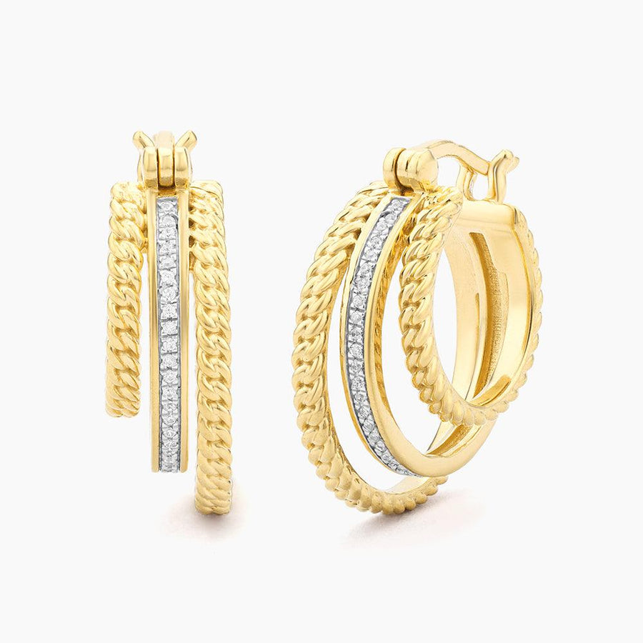 Buy Empower Triple Hoop Earring Online - 3