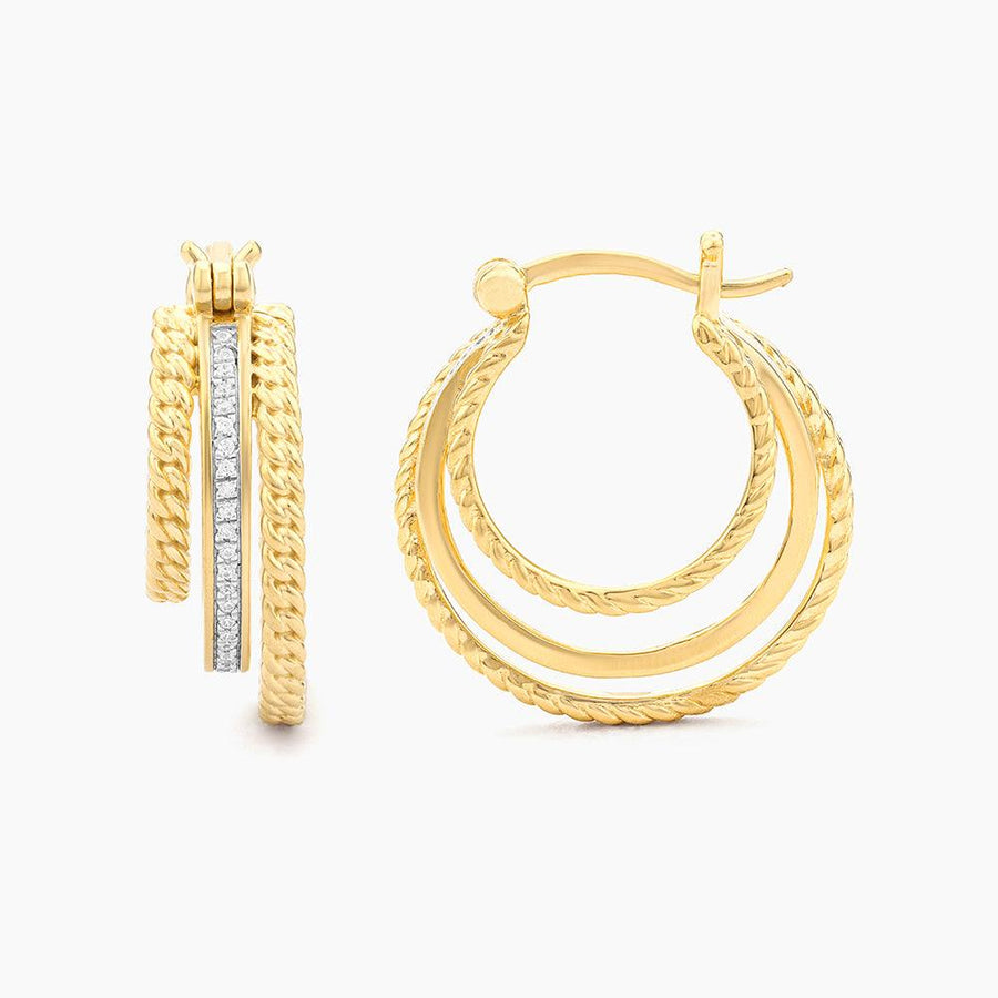 Buy Empower Triple Hoop Earring Online - 4