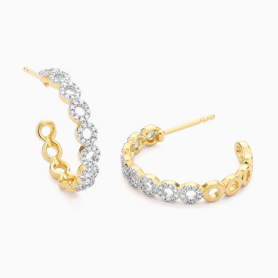 Connect the Circles Hoop Earrings - Ella Stein 