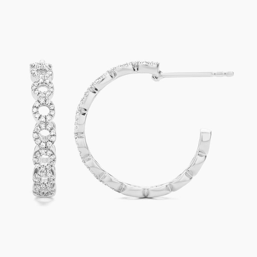 Connect the Circles Hoop Earrings - Ella Stein 