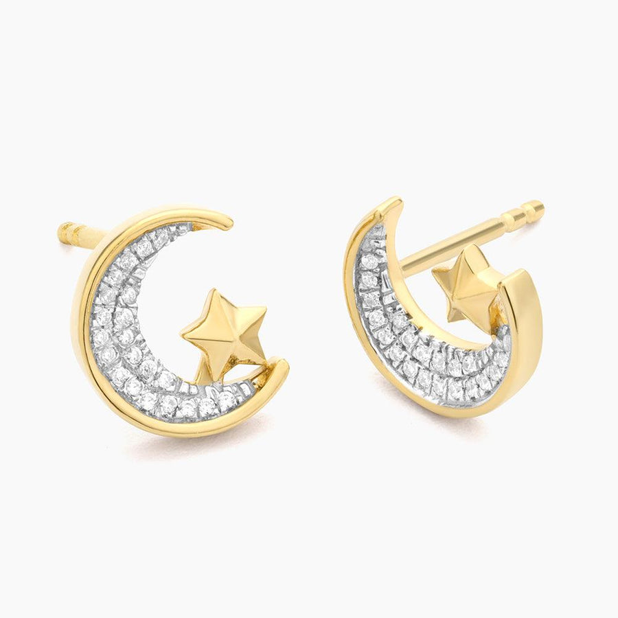 Moonlight Stars Stud Earrings - Ella Stein 