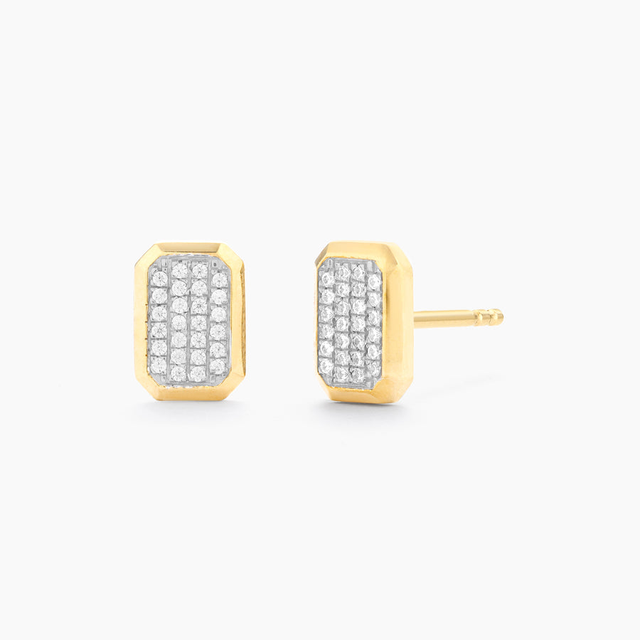 Brick by Brick Stud Earrings