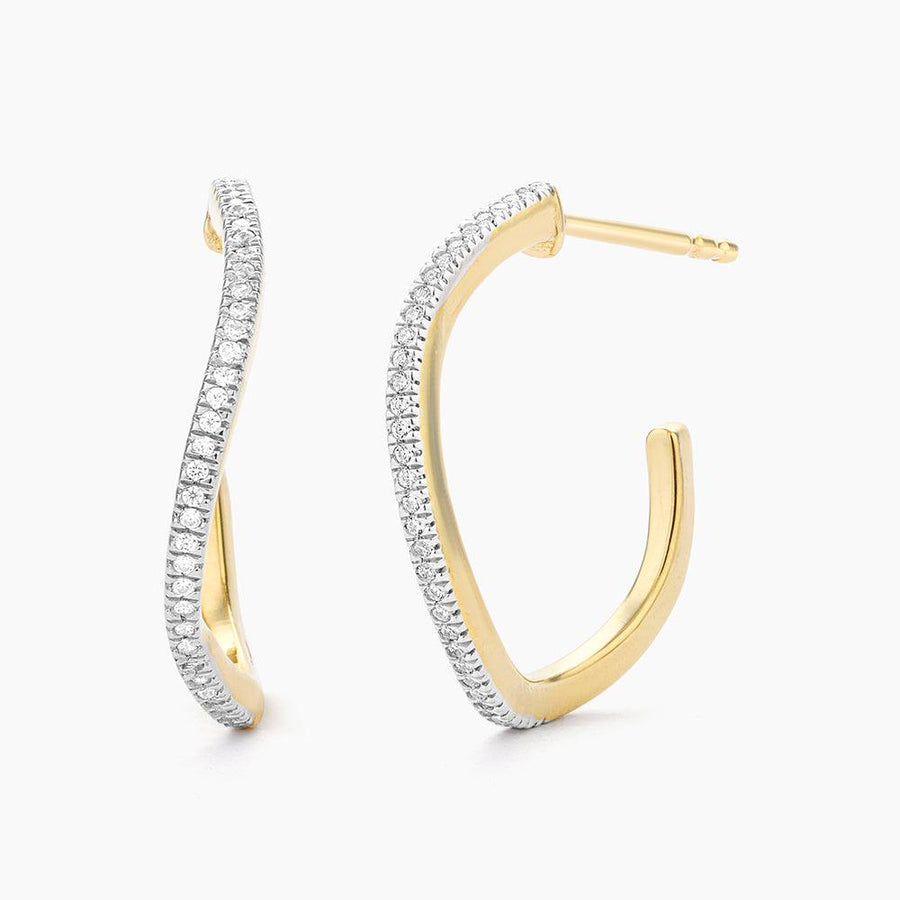 Buy Make Waves Hoop Earrings Online - 1