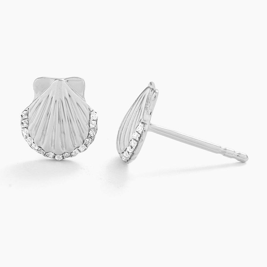 Buy Sandy Seashell Studs Online - 6