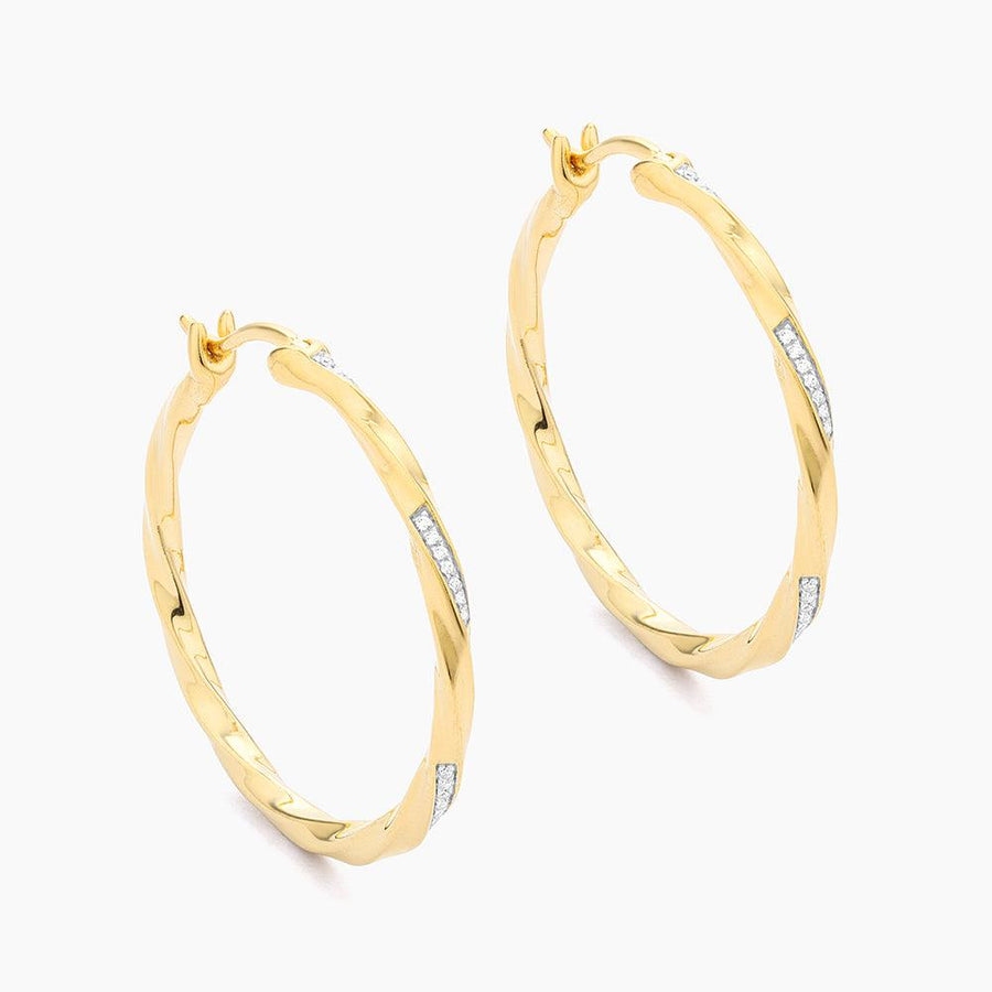 hoop earrings