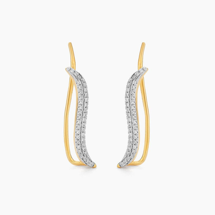 diamond hoop earrings