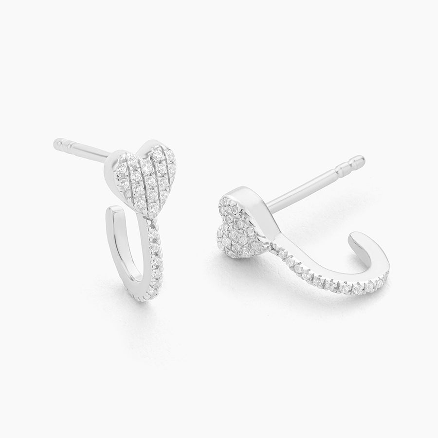 Mon Amie Ma Chérie Heart Stud Earrings