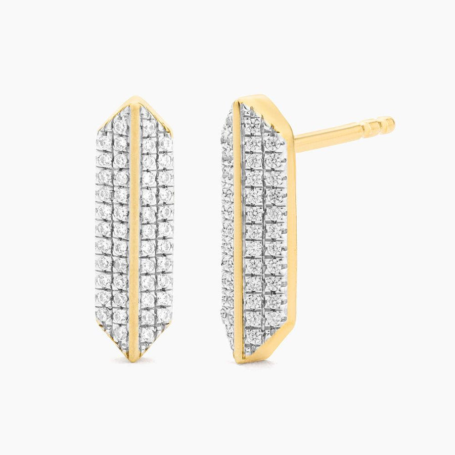 Pointed Bar Stud Earrings - Ella Stein 