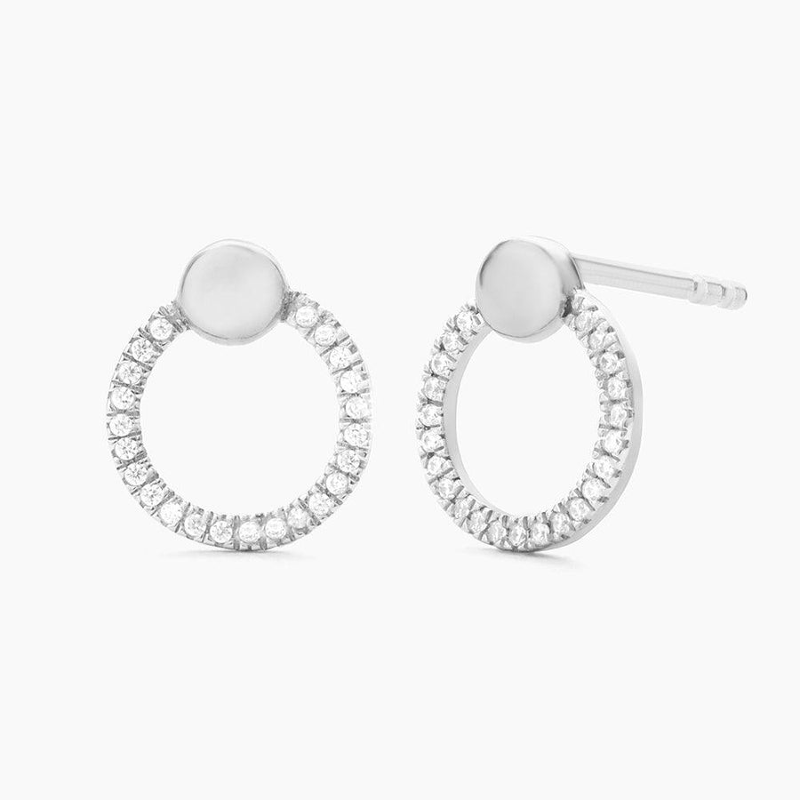 Beaded O Stud Earrings - Ella Stein 