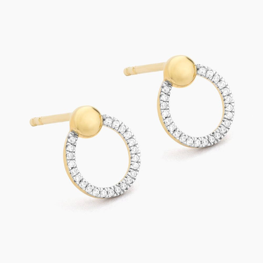 Beaded O Stud Earrings - Ella Stein 