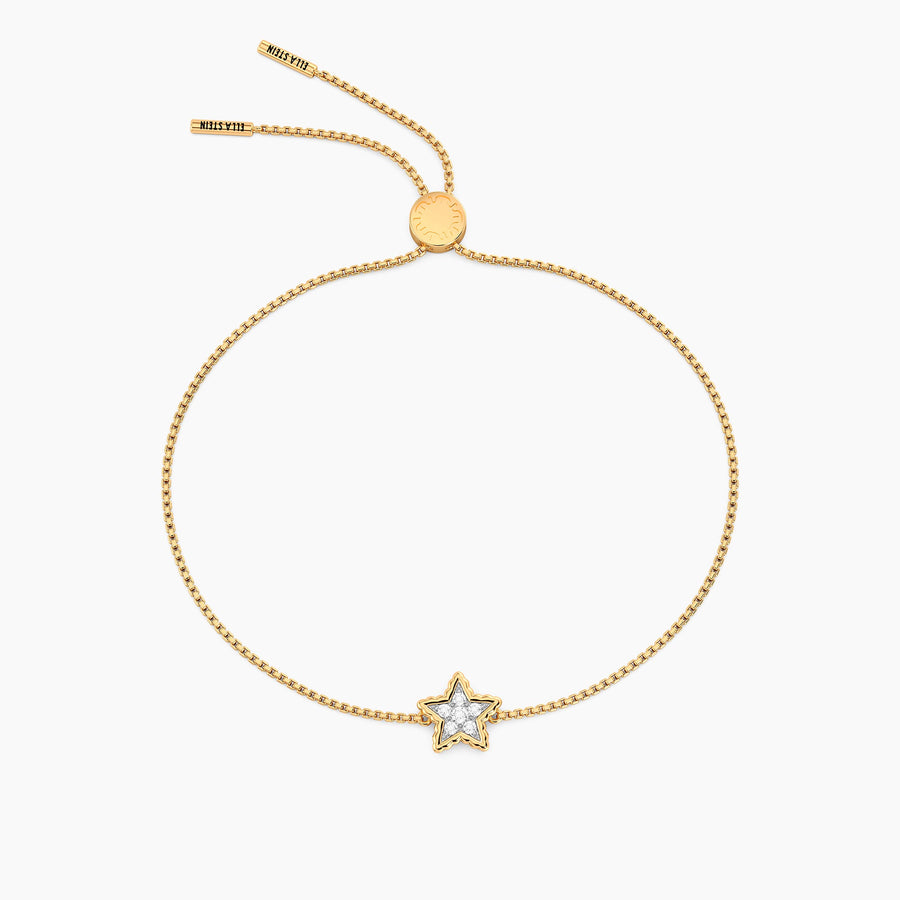 Lab-Grown Signature Star Adjustable Bolo Bracelet