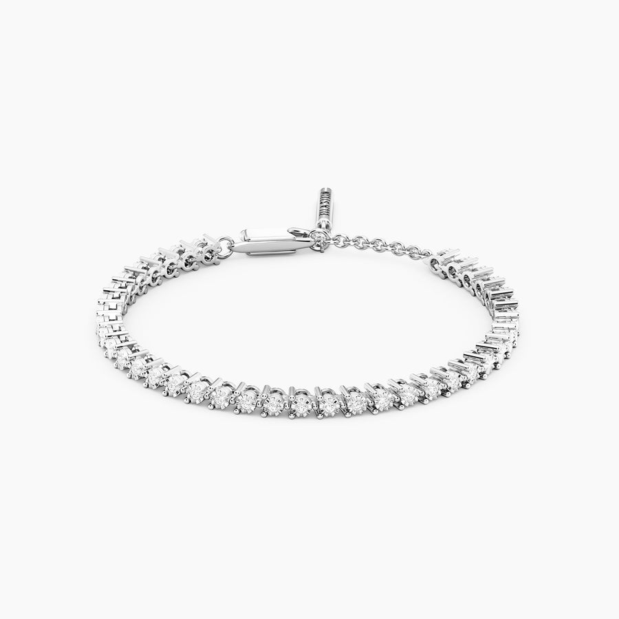 Lab-Grown 0.40 Ct Tennis Bracelet