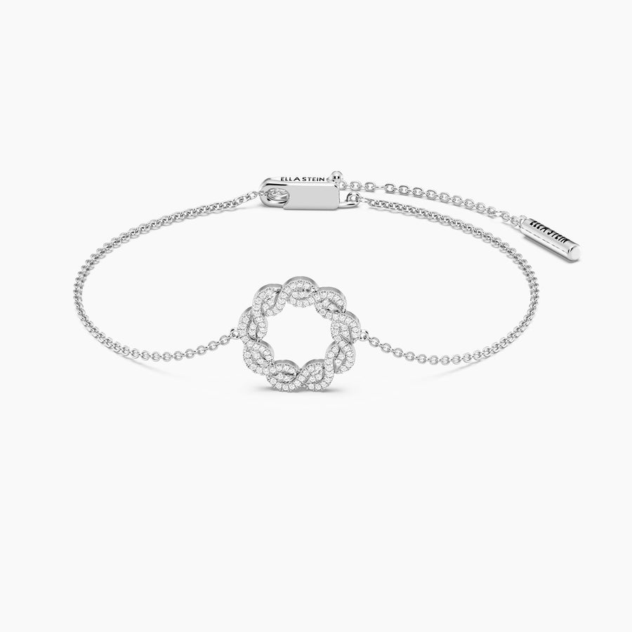 Lab-Grown Family Knot Chain Bracelet