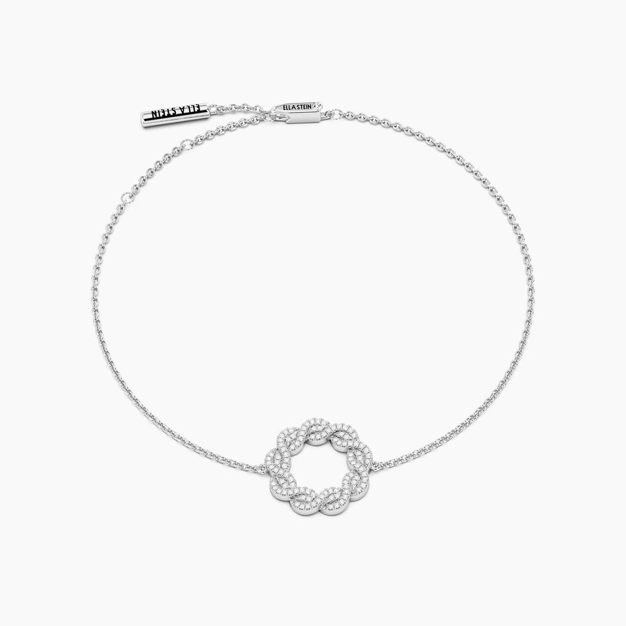 Lab-Grown Family Knot Chain Bracelet