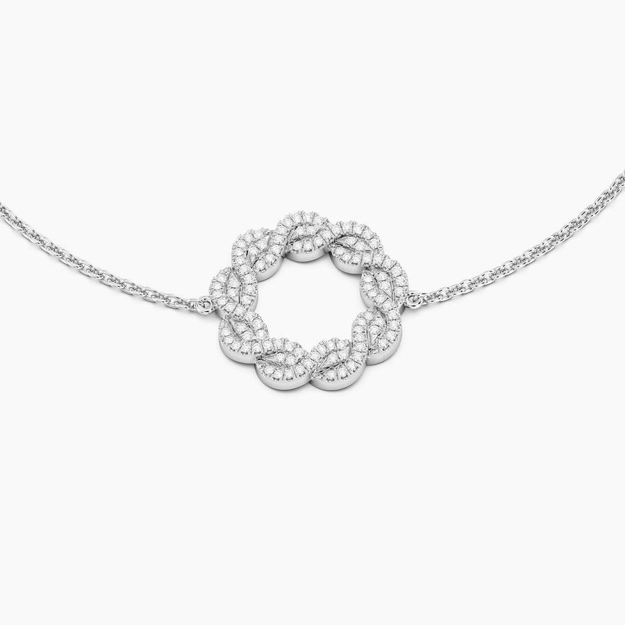 Lab-Grown Family Knot Chain Bracelet