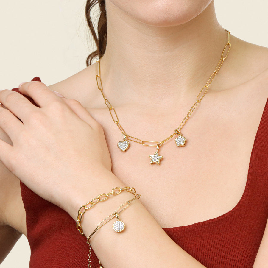 Lab-Grown Signature Fleur Charm