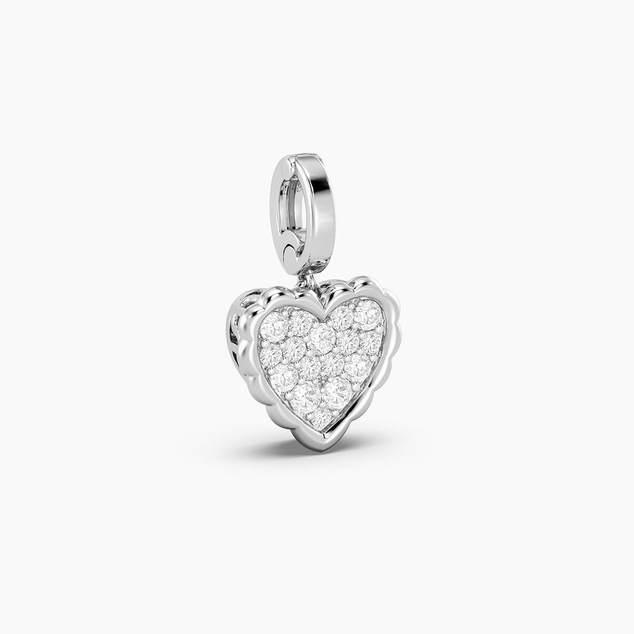 Lab-Grown Signature Heart Charm