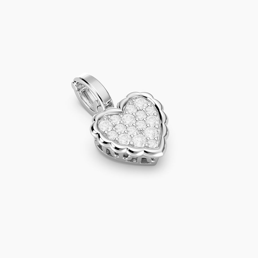 Lab-Grown Signature Heart Charm