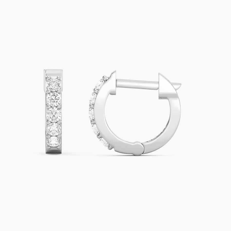 Lab-Grown Gladiator Hoop Earrings