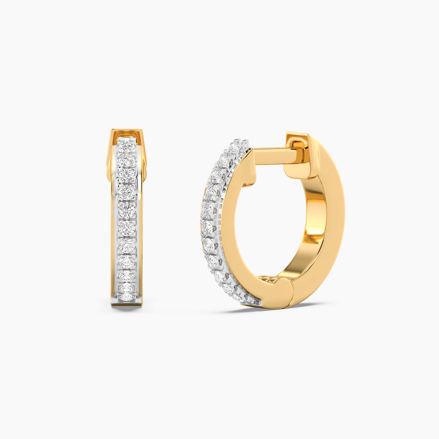 Lab-Grown Gleam Hoop Earrings