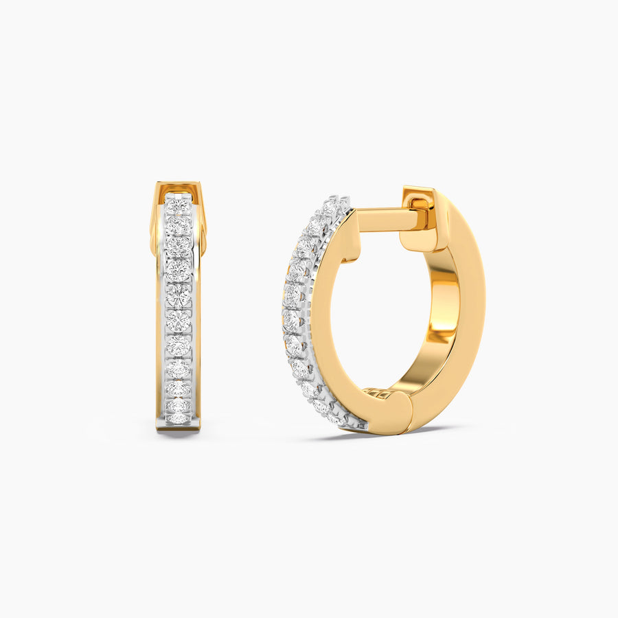 Lab-Grown Gleam Hoop Earrings