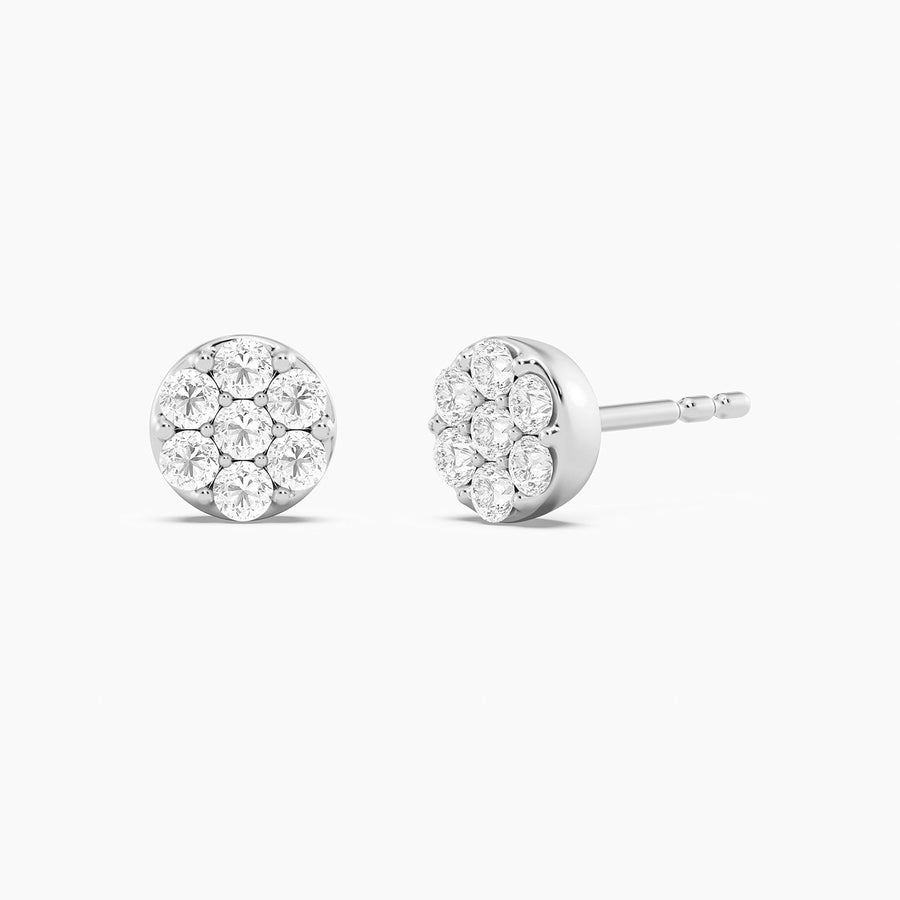 Lab-Grown Small Sphere Stud Earrings