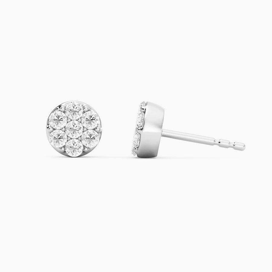 Lab-Grown Small Sphere Stud Earrings