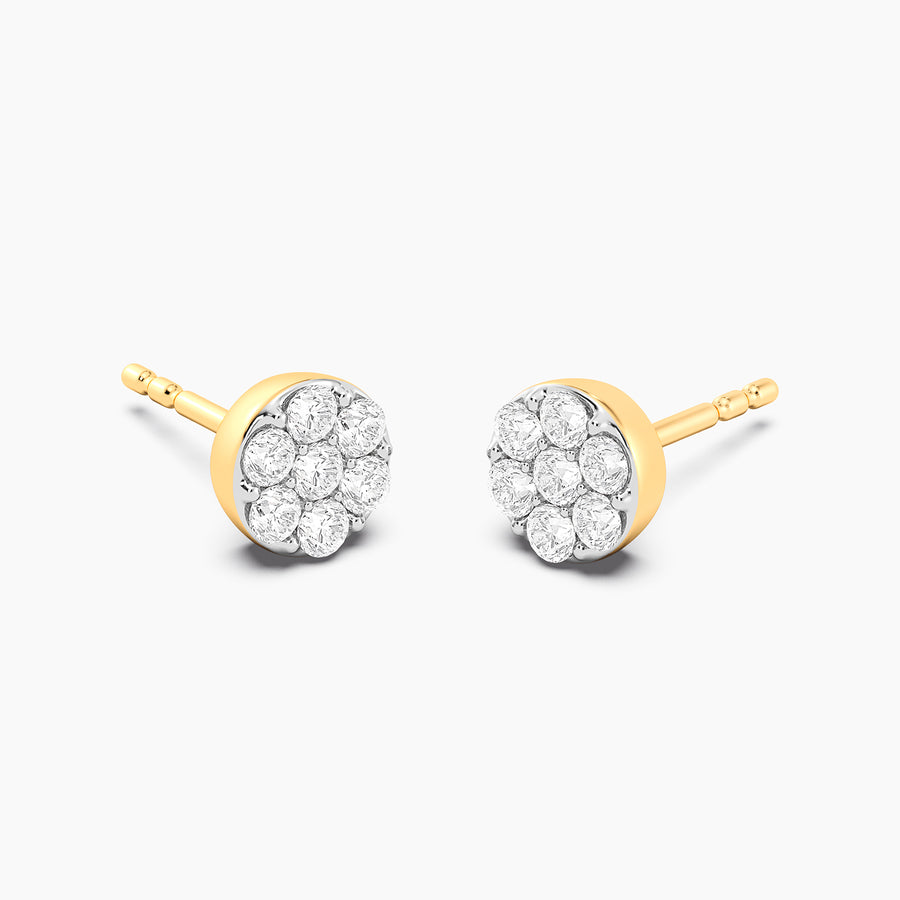 Lab-Grown Small Sphere Stud Earrings