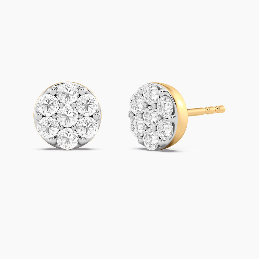 Lab-Grown Large Sphere Stud Earrings