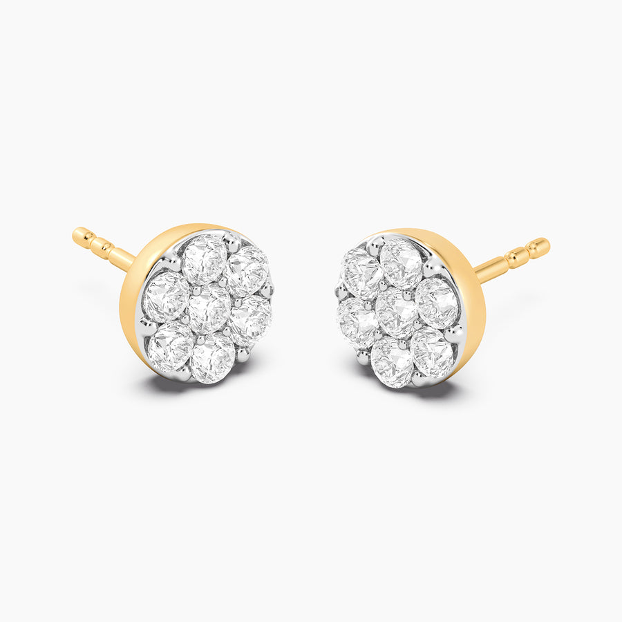 Lab-Grown Large Sphere Stud Earrings