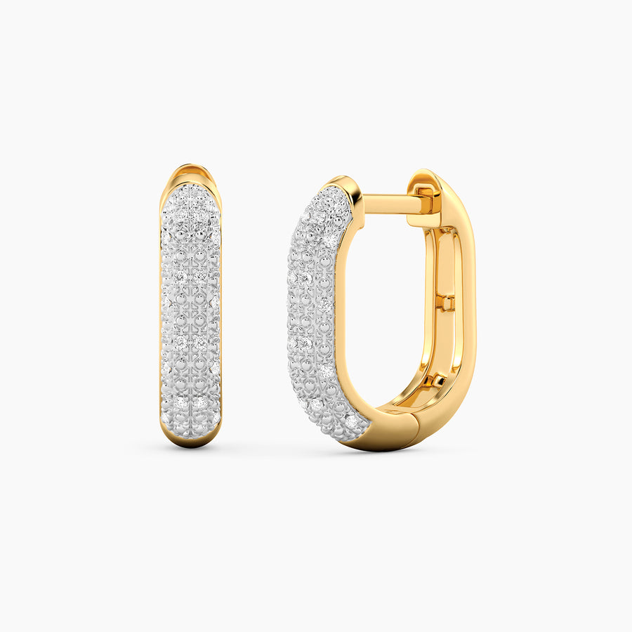Lab-Grown Diamond U Huggies
