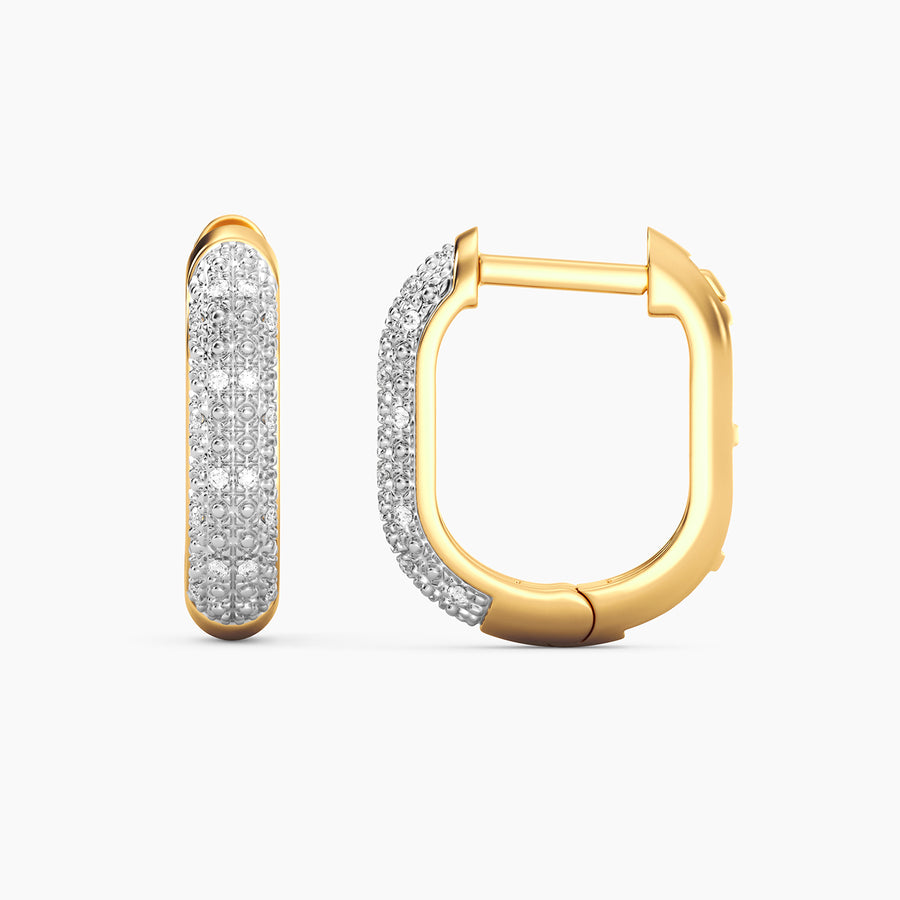 Lab-Grown Diamond U Huggies