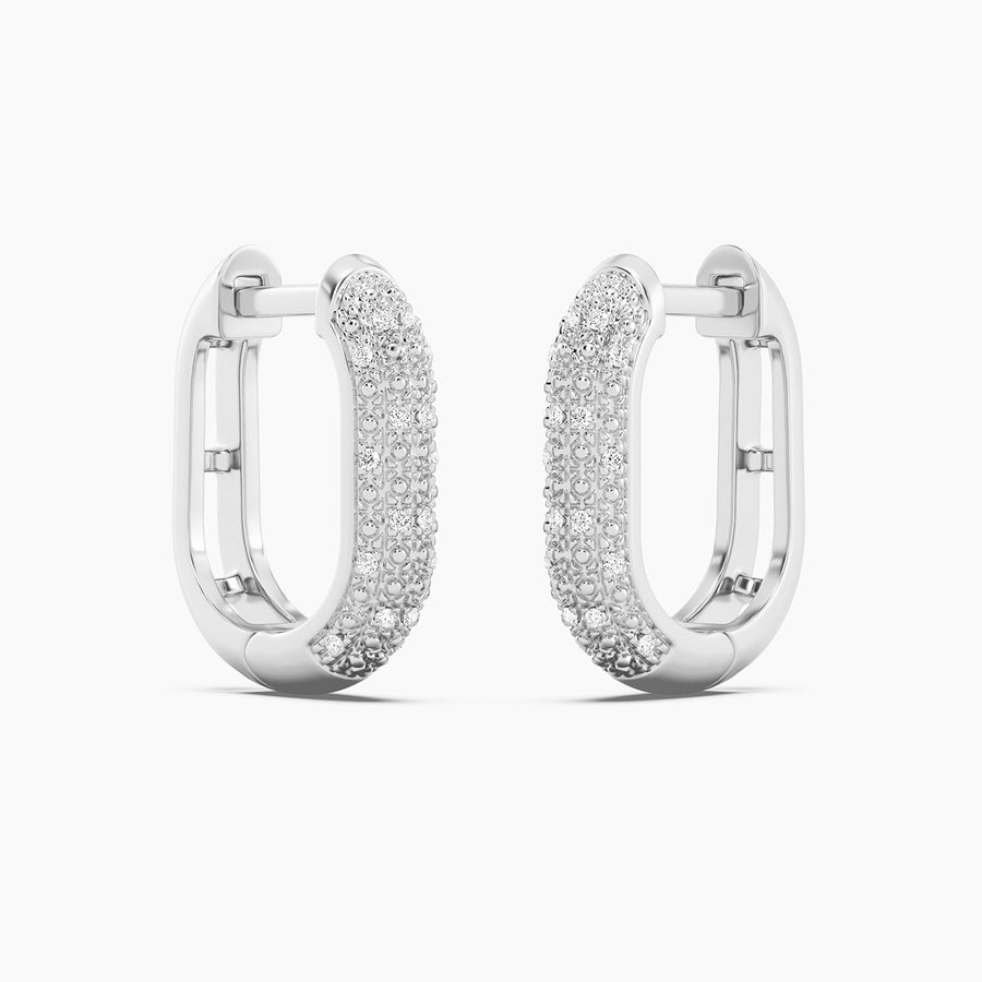 Lab-Grown Diamond U Huggies