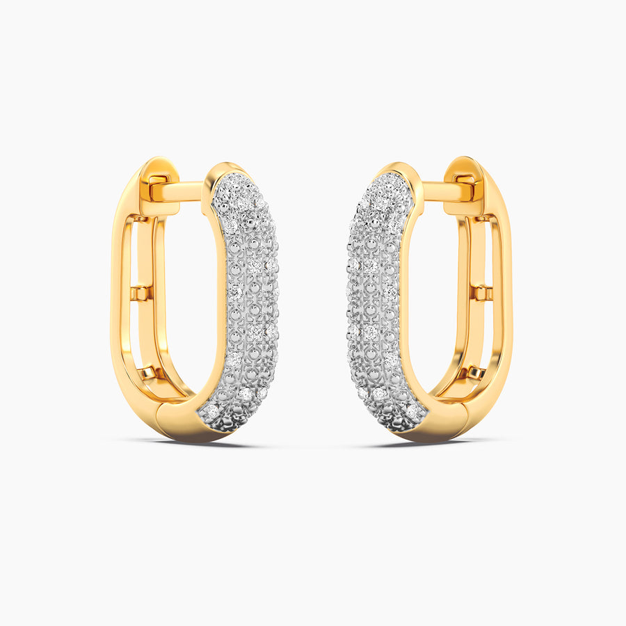 Lab-Grown Diamond U Huggies