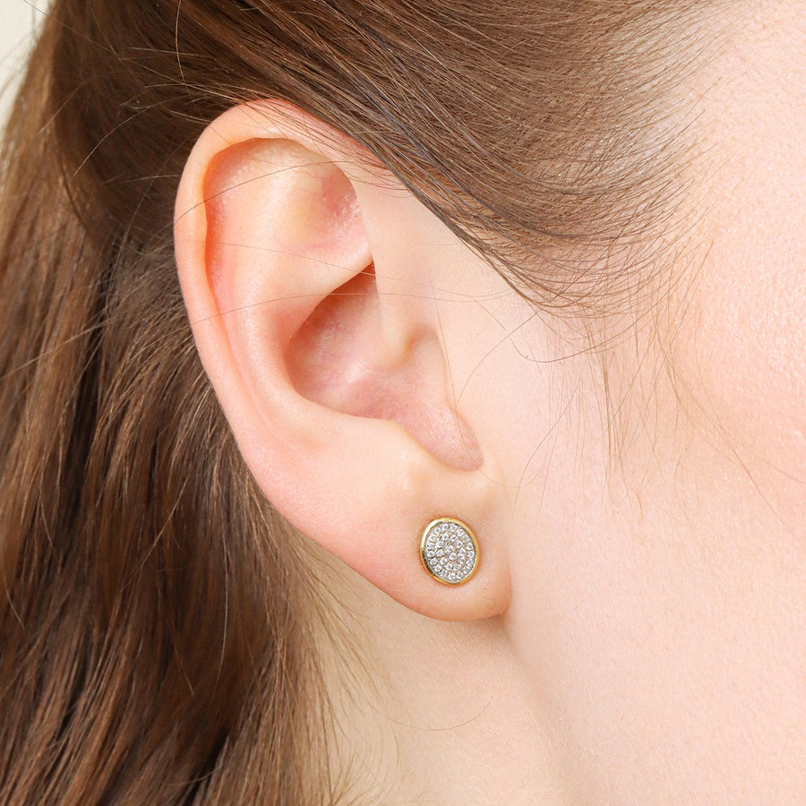 Lab-Grown Optimistic Oval Stud Earrings