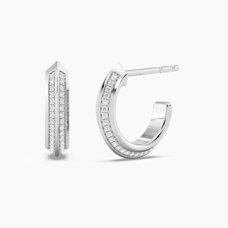 Lab-Grown Classic Mini Hoop Earrings
