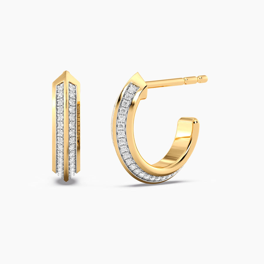 Lab-Grown Classic Mini Hoop Earrings