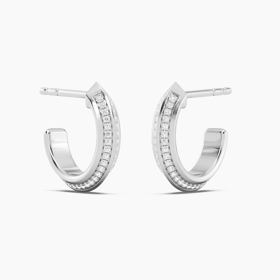 Lab-Grown Classic Mini Hoop Earrings