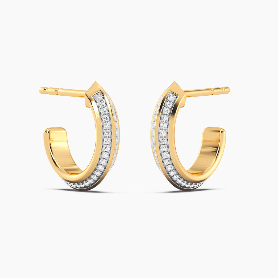 Lab-Grown Classic Mini Hoop Earrings