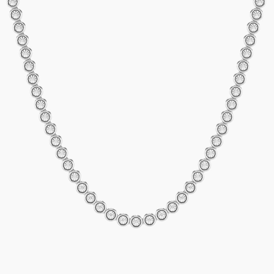 Lab-Grown 0.33 Ct Tennis Necklace