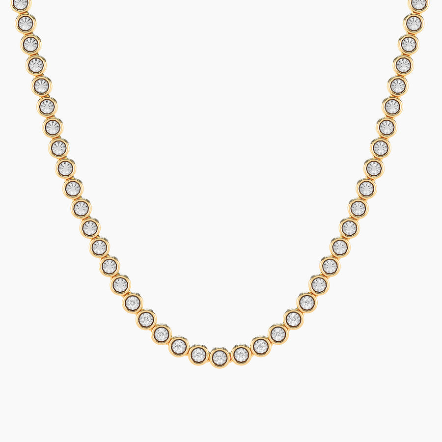 Lab-Grown 0.33 Ct Tennis Necklace