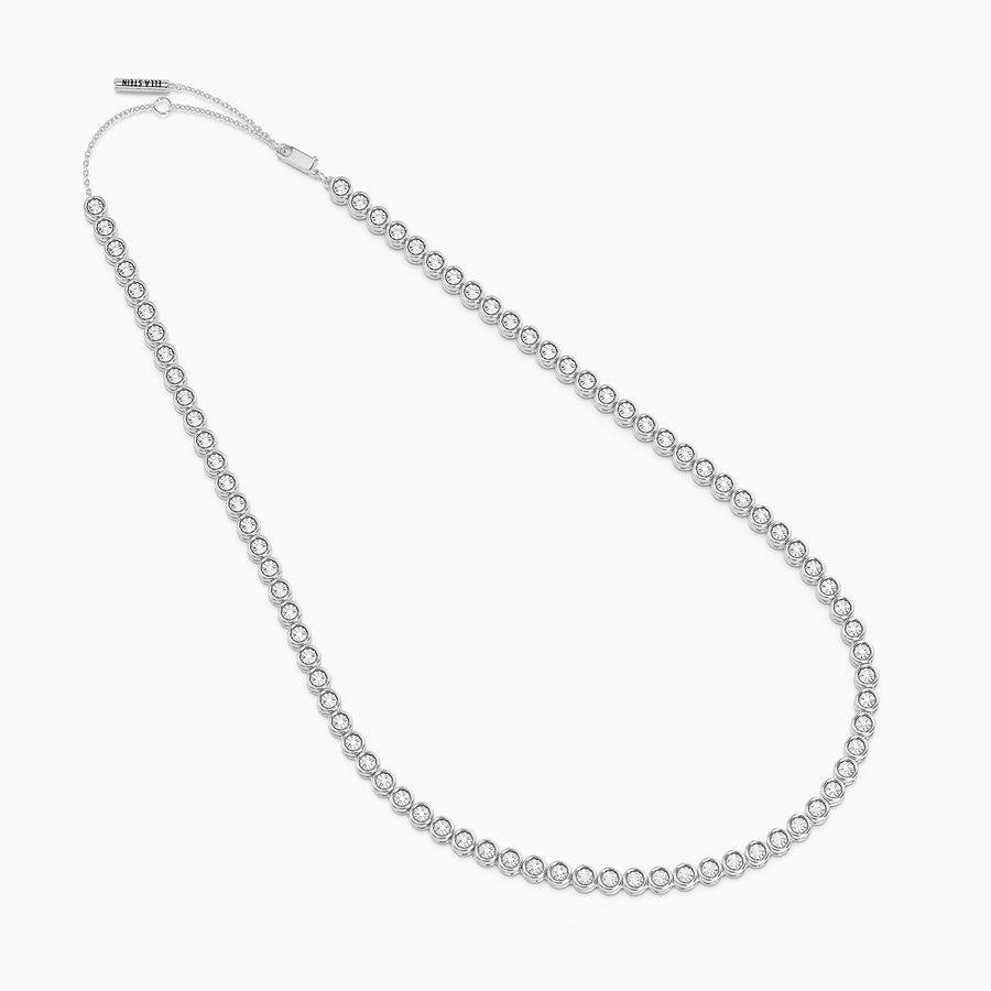 Lab-Grown 0.33 Ct Tennis Necklace