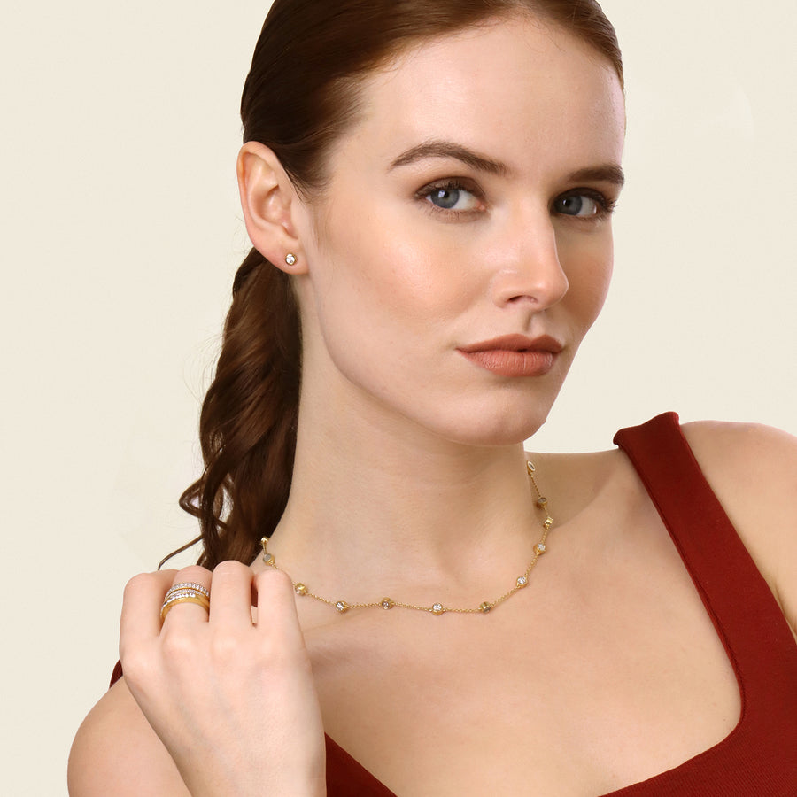 Lab-Grown Diamonds by the Yard Chain Necklace