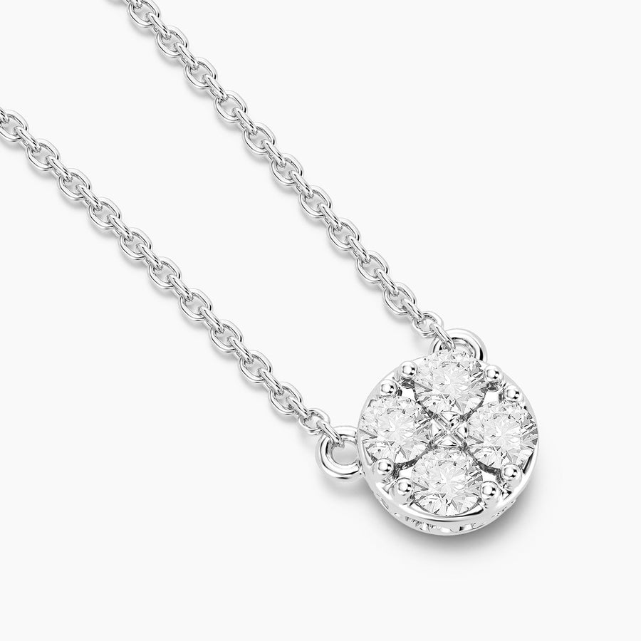 Lab-Grown 0.12 Ct Timeless Sparkle Pendant Necklace