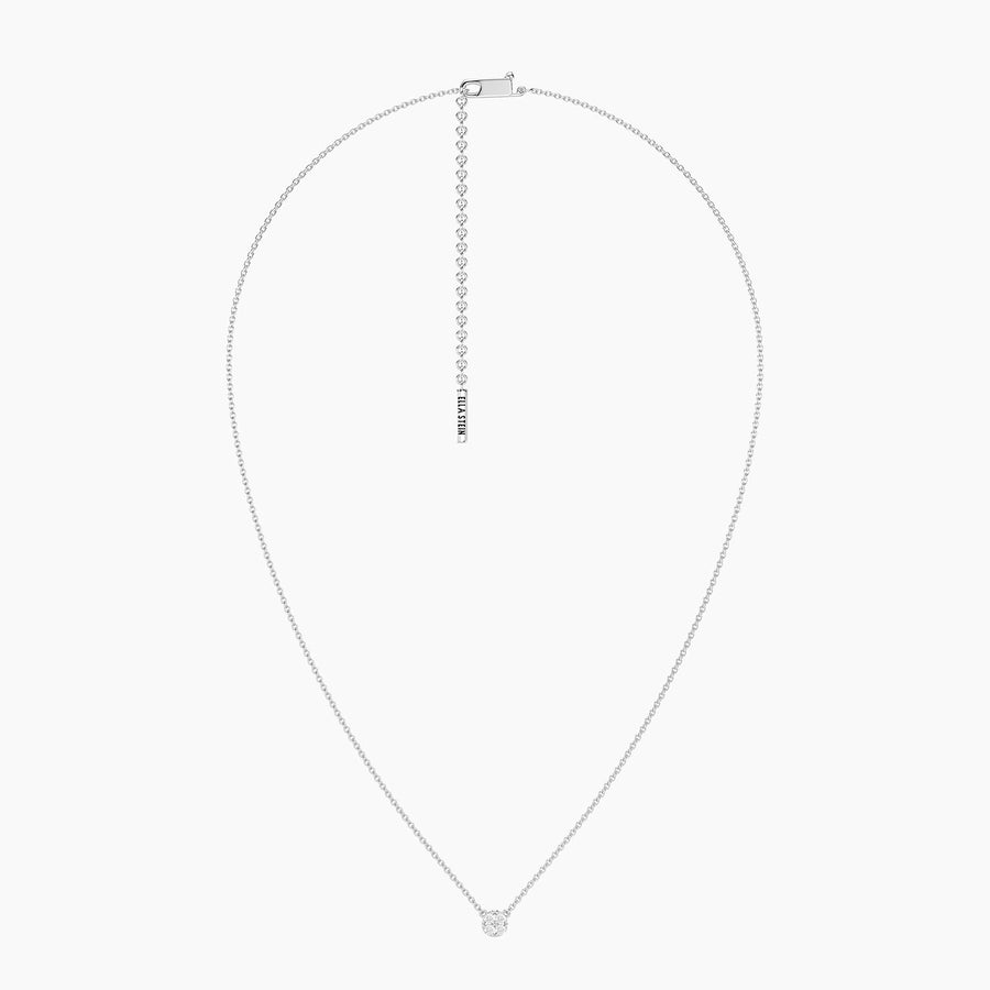 Lab-Grown 0.12 Ct Timeless Sparkle Pendant Necklace